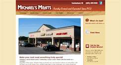 Desktop Screenshot of michaels-meats.com